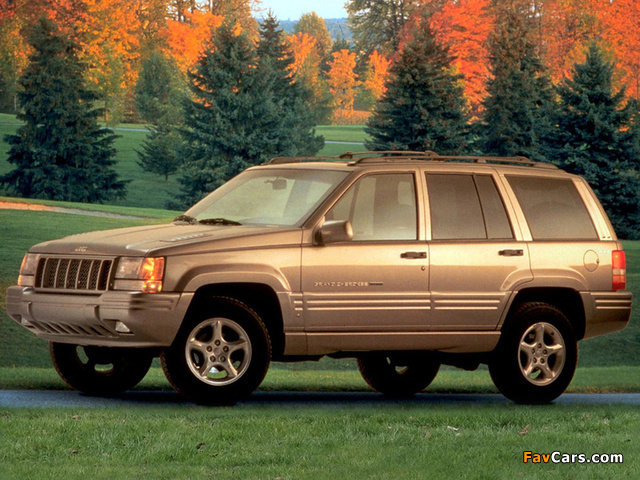 Jeep Grand Cherokee 5.9 Limited (ZJ) 1998 pictures (640 x 480)