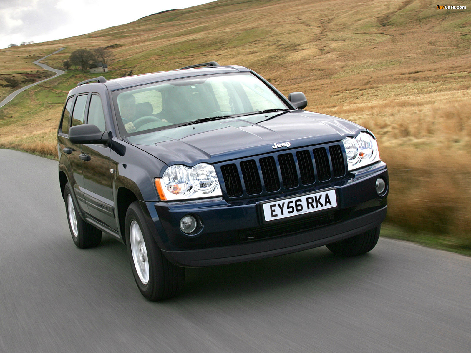Jeep Grand Cherokee CRD Limited UK-spec (WK) 2005–07 pictures (1600 x 1200)