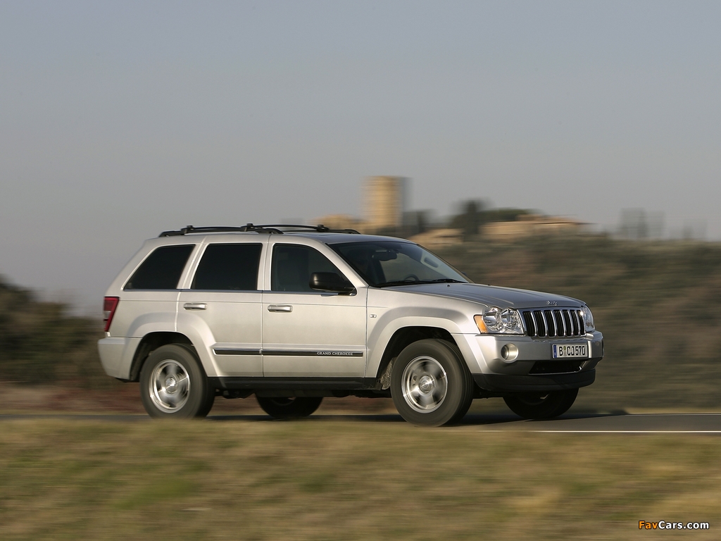 Jeep Grand Cherokee 5.7 Limited (WK) 2005–10 pictures (1024 x 768)