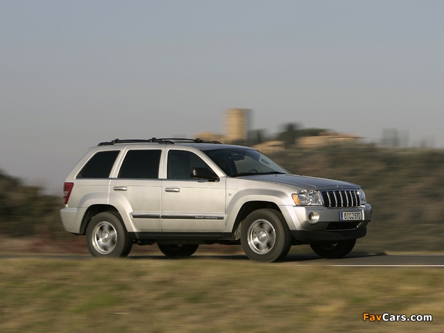 Jeep Grand Cherokee 5.7 Limited (WK) 2005–10 pictures (640 x 480)