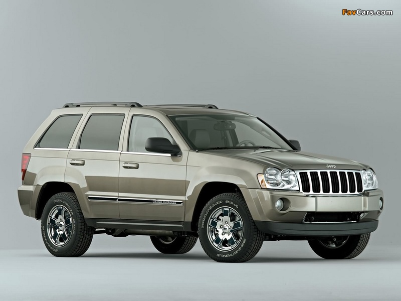 Jeep Grand Cherokee 5.7 Limited (WK) 2005–10 wallpapers (800 x 600)
