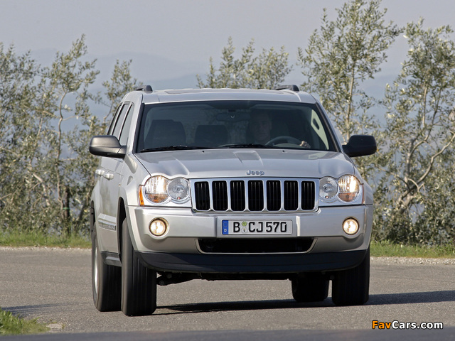 Jeep Grand Cherokee 5.7 Limited (WK) 2005–10 wallpapers (640 x 480)