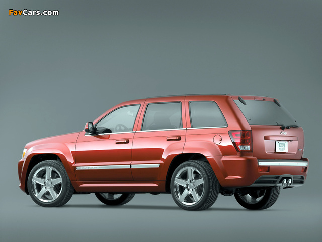 Jeep Grand Cherokee SRT8 (WK) 2006–10 images (640 x 480)