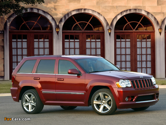 Jeep Grand Cherokee SRT8 (WK) 2006–10 wallpapers (640 x 480)