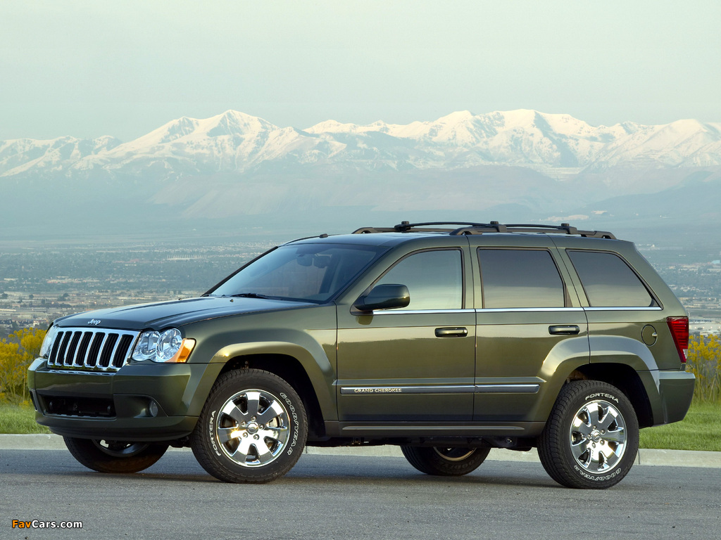 Jeep Grand Cherokee US-spec (WK) 2008–10 photos (1024 x 768)