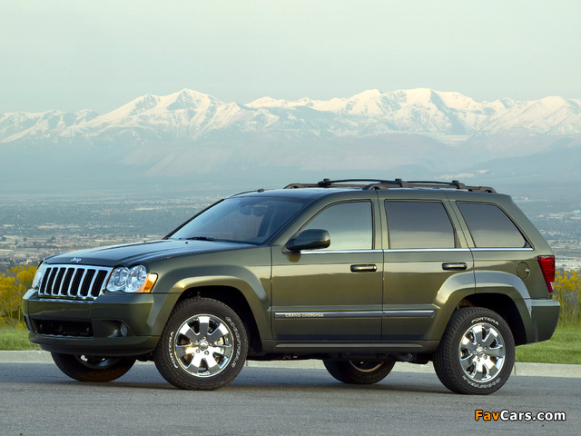 Jeep Grand Cherokee US-spec (WK) 2008–10 photos (640 x 480)