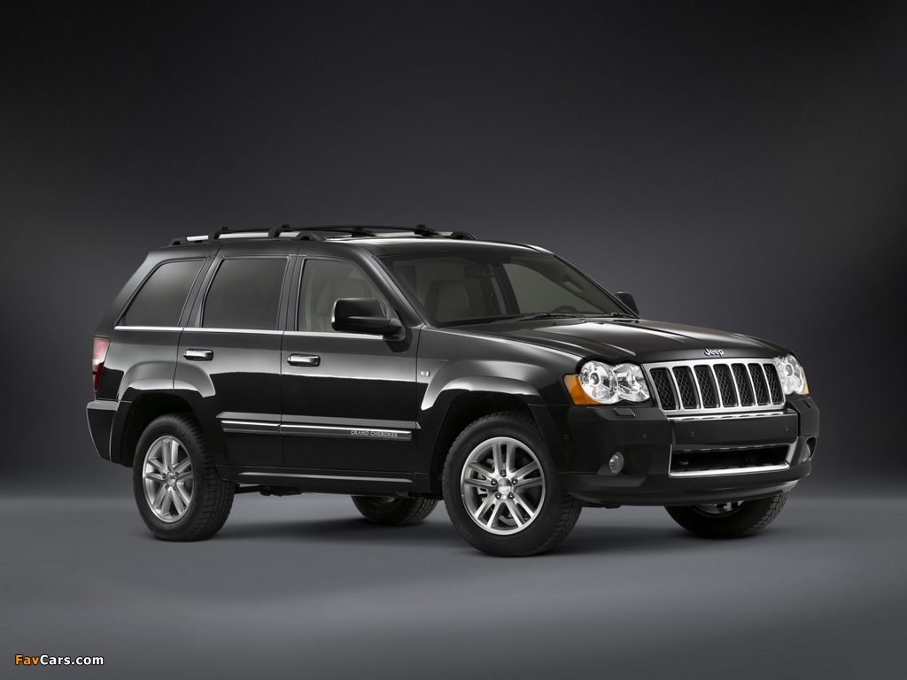 Jeep Grand Cherokee 5.7 Overland (WK) 2008–10 pictures (1024 x 768)