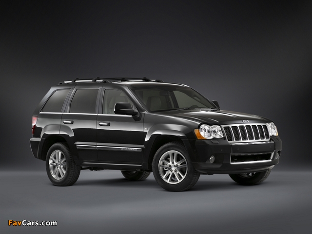 Jeep Grand Cherokee 5.7 Overland (WK) 2008–10 pictures (640 x 480)