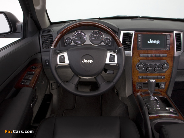 Jeep Grand Cherokee CRD Overland (WK) 2008–10 pictures (640 x 480)