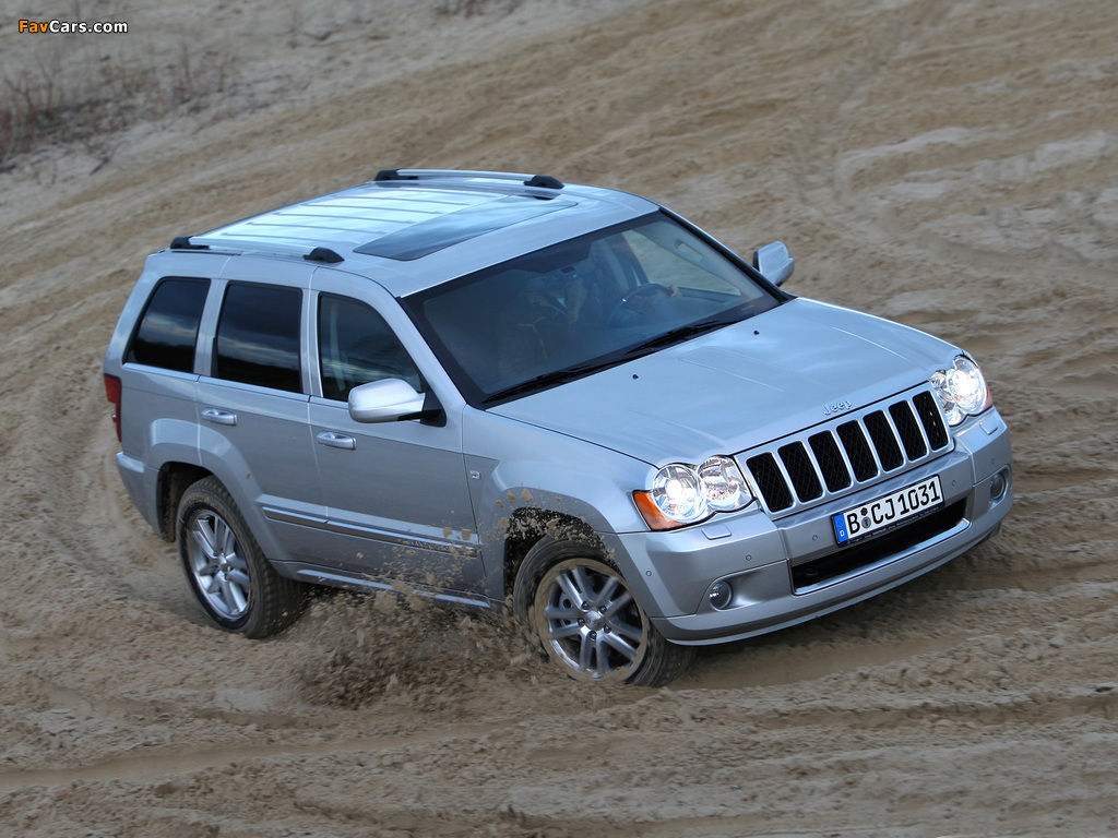Jeep Grand Cherokee CRD Overland (WK) 2008–10 wallpapers (1024 x 768)