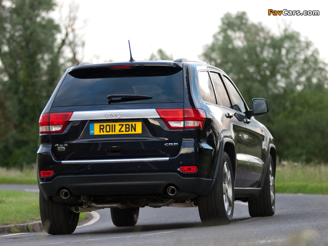 Jeep Grand Cherokee UK-spec (WK2) 2011 pictures (640 x 480)