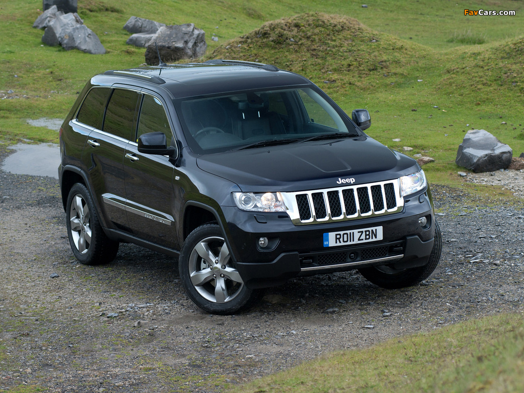 Jeep Grand Cherokee UK-spec (WK2) 2011 wallpapers (1024 x 768)