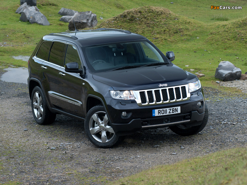 Jeep Grand Cherokee UK-spec (WK2) 2011 wallpapers (800 x 600)