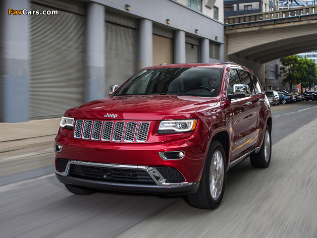 Jeep Grand Cherokee Summit (WK2) 2013 images (640 x 480)