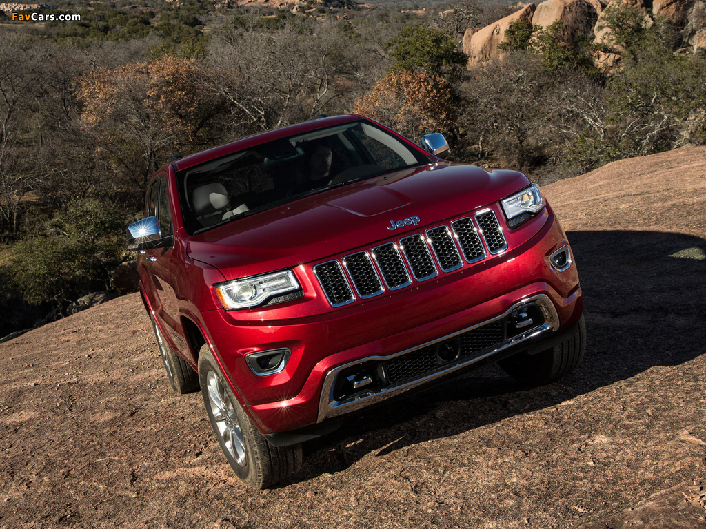 Jeep Grand Cherokee Overland (WK2) 2013 images (1024 x 768)