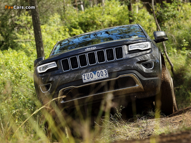 Jeep Grand Cherokee Limited AU-spec (WK2) 2013 images (640 x 480)