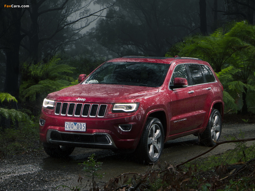 Jeep Grand Cherokee Overland AU-spec (WK2) 2013 images (1024 x 768)