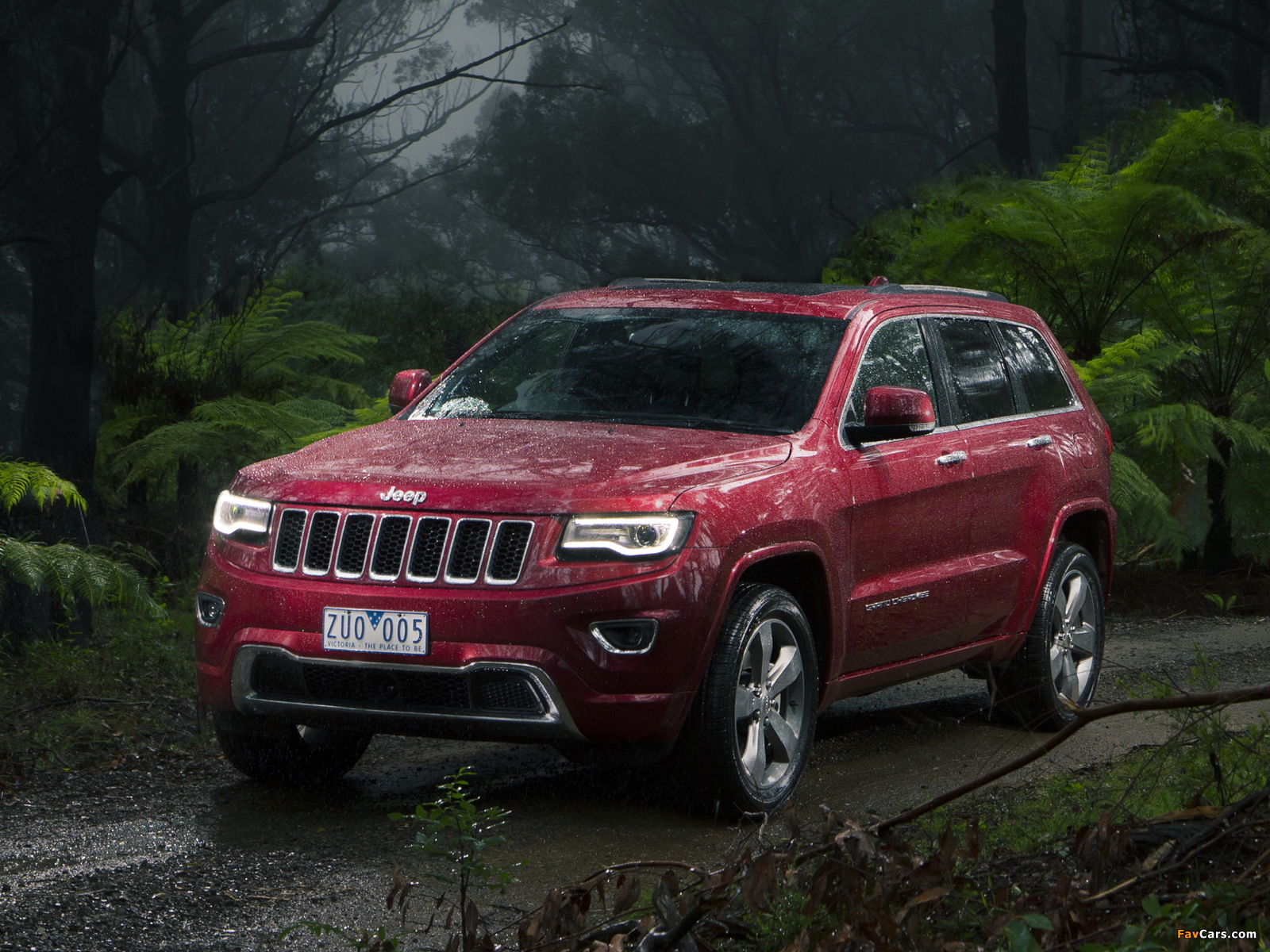Jeep Grand Cherokee Overland AU-spec (WK2) 2013 images (1600 x 1200)