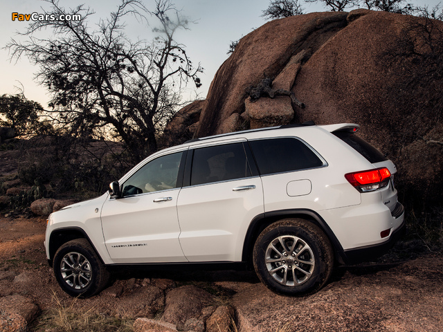 Jeep Grand Cherokee Limited (WK2) 2013 pictures (640 x 480)