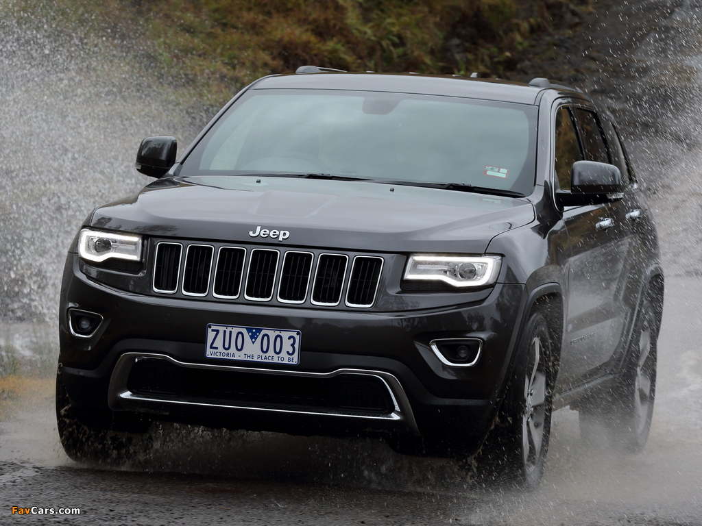 Jeep Grand Cherokee Limited AU-spec (WK2) 2013 pictures (1024 x 768)