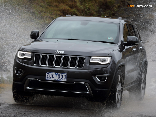 Jeep Grand Cherokee Limited AU-spec (WK2) 2013 pictures (640 x 480)