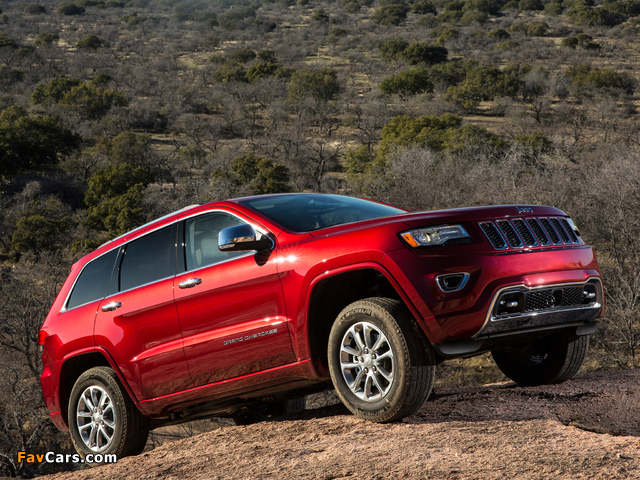 Jeep Grand Cherokee Overland (WK2) 2013 wallpapers (640 x 480)