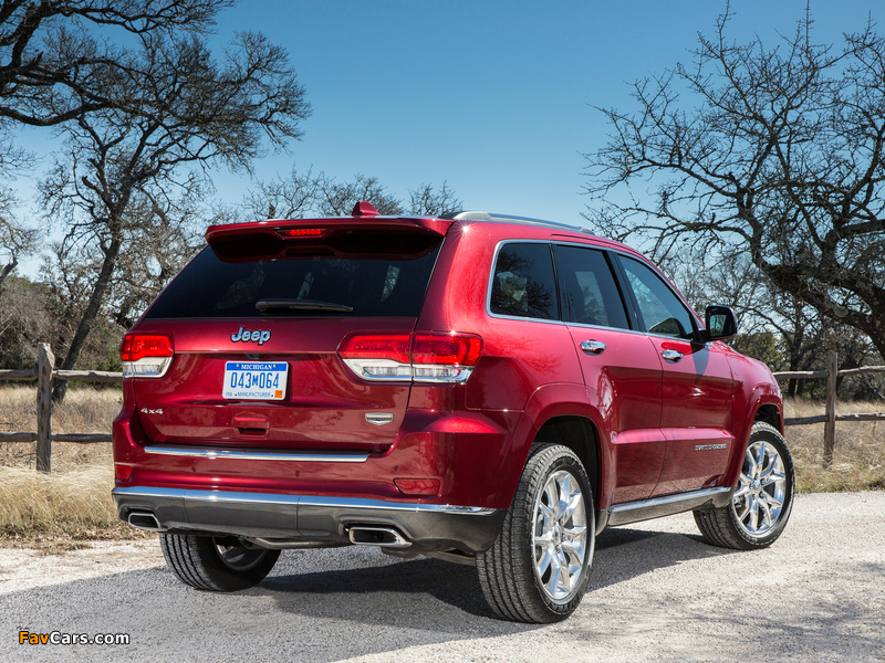 Jeep Grand Cherokee Summit (WK2) 2013 wallpapers (800 x 600)