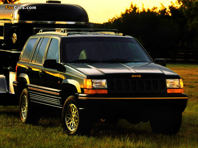 Jeep Grand Cherokee Limited (ZJ) 1993–96 photos (640 x 480)