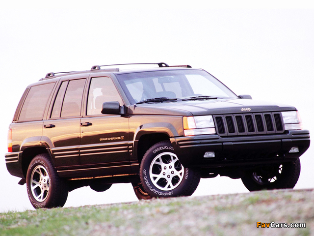 Jeep Grand Cherokee Orvis (ZJ) 1995–97 photos (640 x 480)