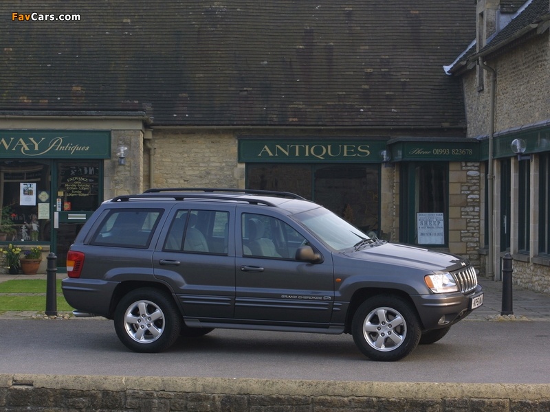 Jeep Grand Cherokee Overland UK-spec (WJ) 2001–03 images (800 x 600)