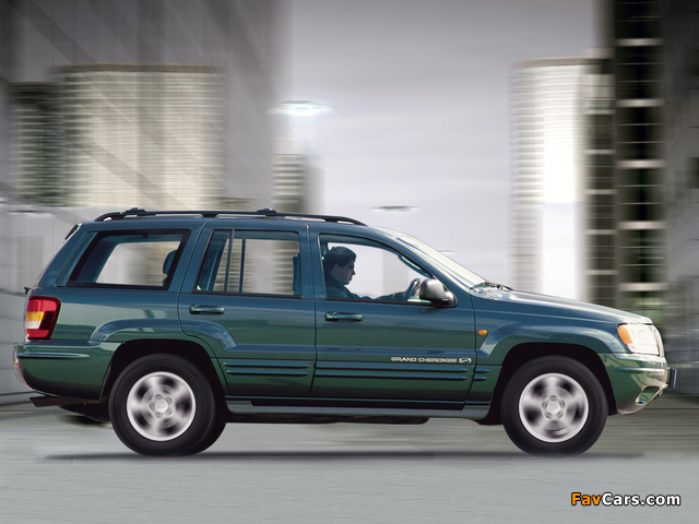 Jeep Grand Cherokee Overland (WJ) 2002–04 images (640 x 480)
