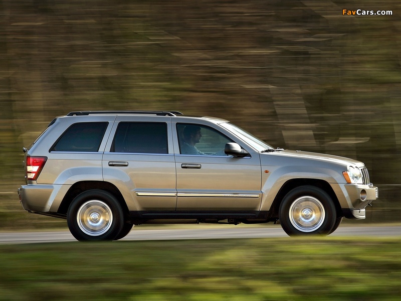 Jeep Grand Cherokee CRD Limited (WK) 2005–07 wallpapers (800 x 600)