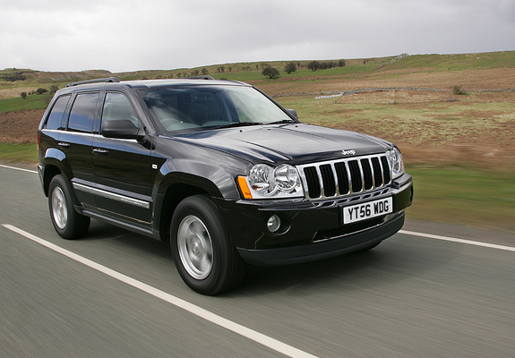 Photos of Jeep Grand Cherokee 5.7 Limited UK-spec (WK) 2005–10