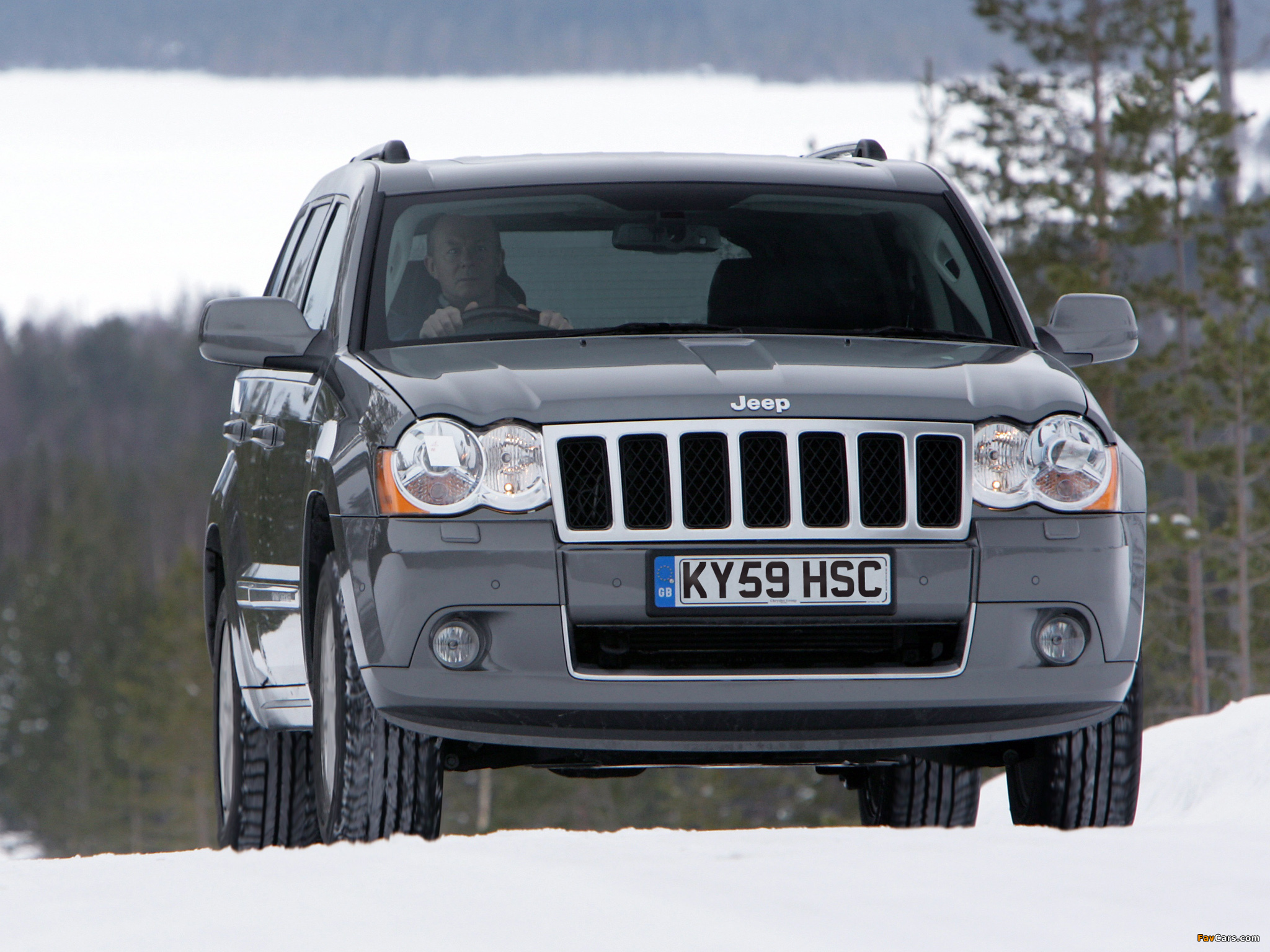 Photos of Jeep Grand Cherokee Overland UK-spec (WK) 2008–10 (2048 x 1536)