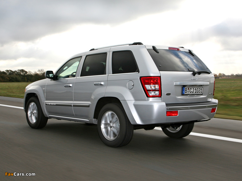 Photos of Jeep Grand Cherokee CRD Overland (WK) 2008–10 (800 x 600)