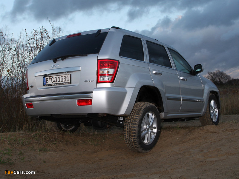 Photos of Jeep Grand Cherokee CRD Overland (WK) 2008–10 (800 x 600)