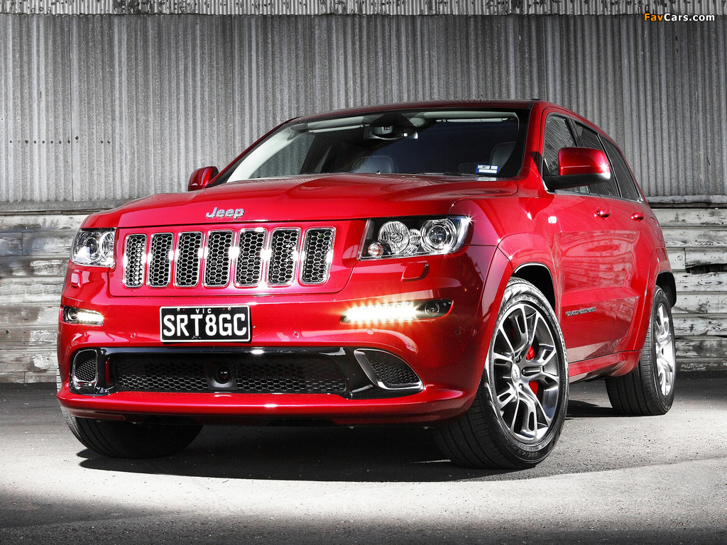 Photos of Jeep Grand Cherokee SRT8 AU-spec (WK2) 2012–13 (1024 x 768)