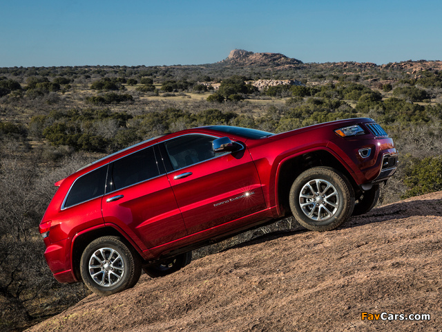 Photos of Jeep Grand Cherokee Overland (WK2) 2013 (640 x 480)