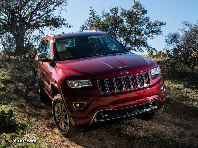 Photos of Jeep Grand Cherokee Overland (WK2) 2013 (640 x 480)