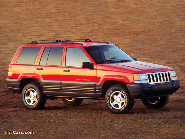 Photos of Jeep Grand Cherokee Laredo (ZJ) 1996–98 (640 x 480)