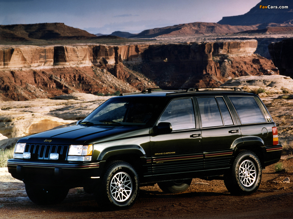 Pictures of Jeep Grand Cherokee Orvis (ZJ) 1995–97 (1024 x 768)
