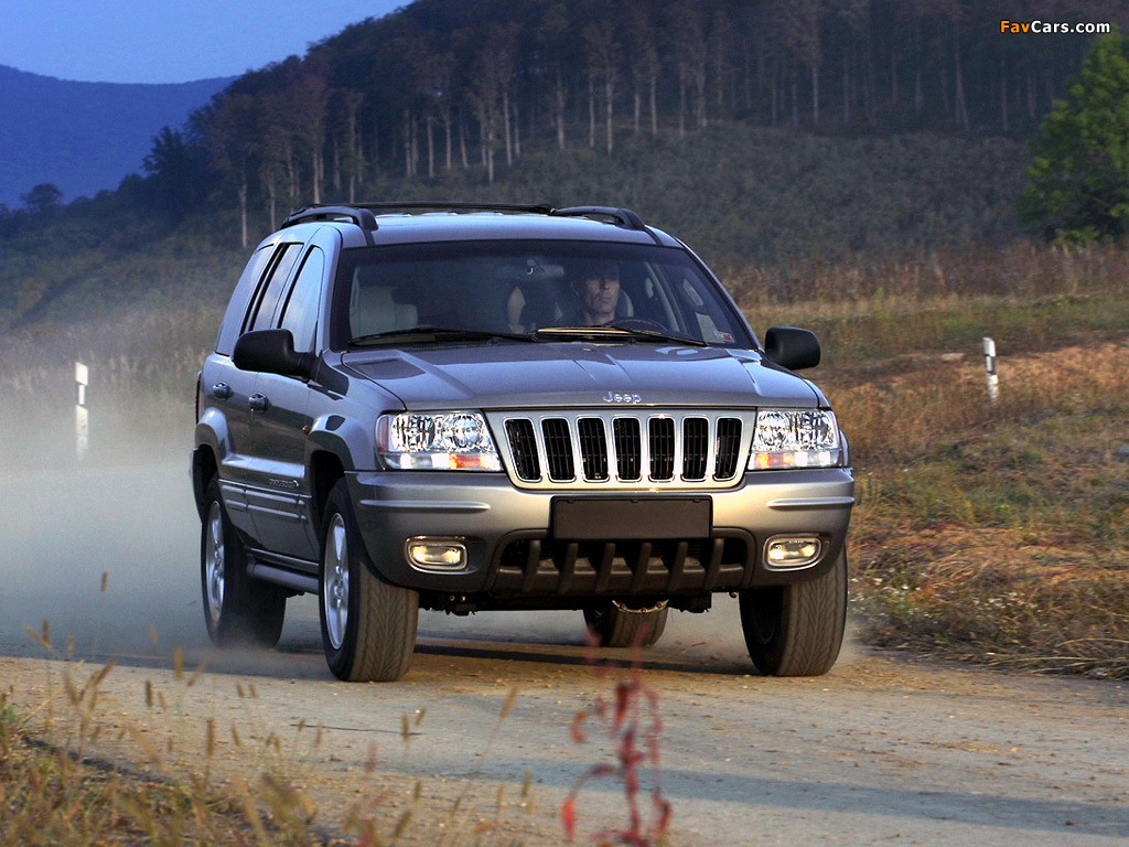 Pictures of Jeep Grand Cherokee Overland (WJ) 2002–04 (1024 x 768)