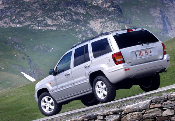 Pictures of Jeep Grand Cherokee Overland (WJ) 2002–04