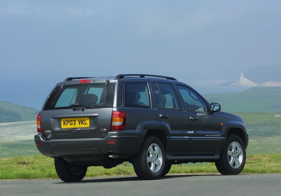 Pictures of Jeep Grand Cherokee Overland UK-spec (WJ) 2003–04