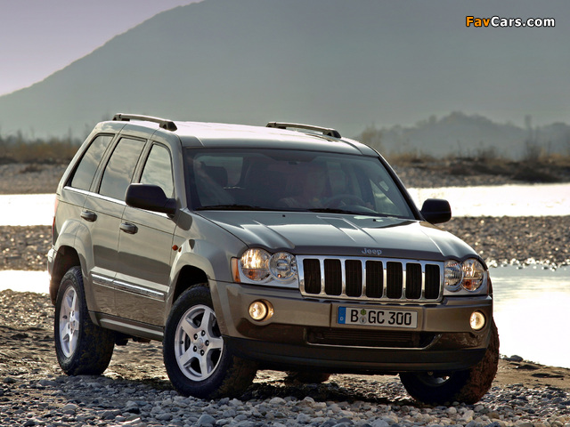 Pictures of Jeep Grand Cherokee CRD Limited (WK) 2005–07 (640 x 480)