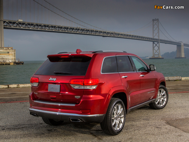 Pictures of Jeep Grand Cherokee Summit (WK2) 2013 (640 x 480)