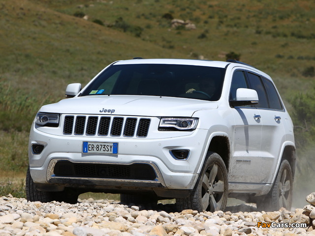 Pictures of Jeep Grand Cherokee Overland EU-spec (WK2) 2013 (640 x 480)