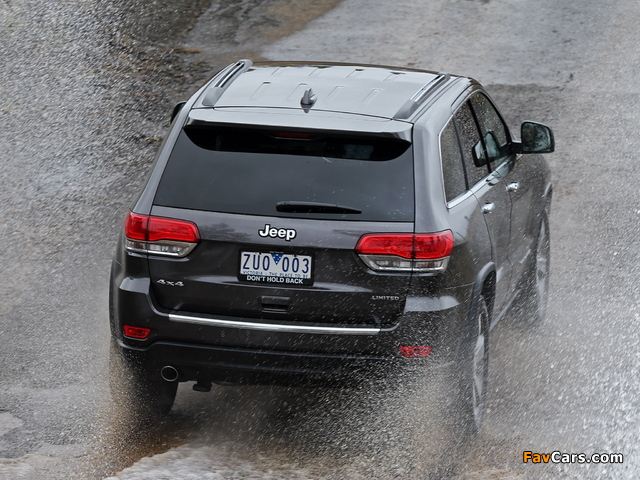 Pictures of Jeep Grand Cherokee Limited AU-spec (WK2) 2013 (640 x 480)