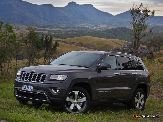 Pictures of Jeep Grand Cherokee Limited AU-spec (WK2) 2013 (640 x 480)