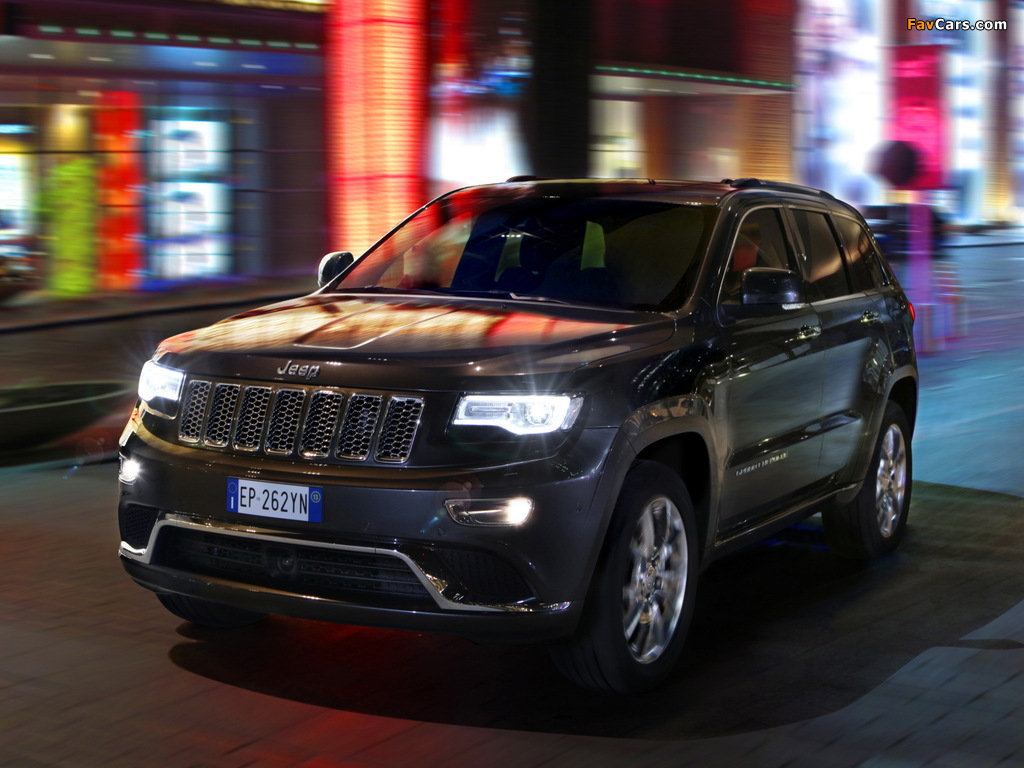 Pictures of Jeep Grand Cherokee Summit EU-spec (WK2) 2013 (1024 x 768)